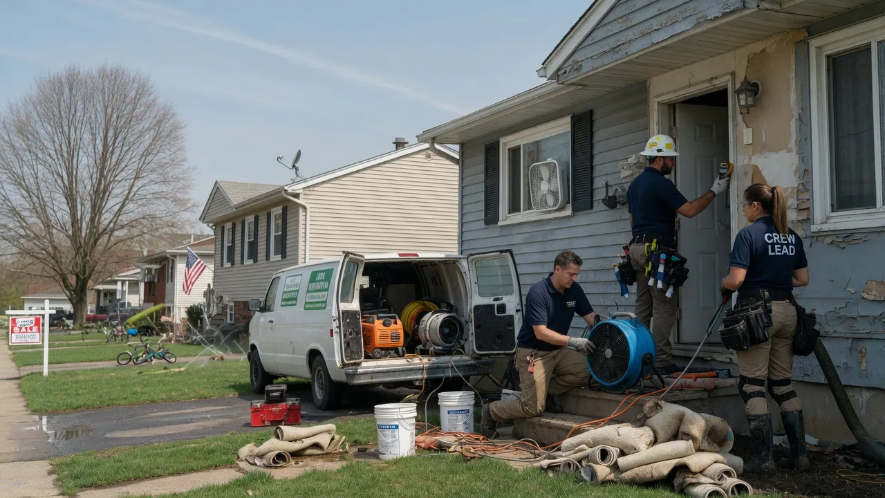 Flood Cleanup in Villa Park, CA near me